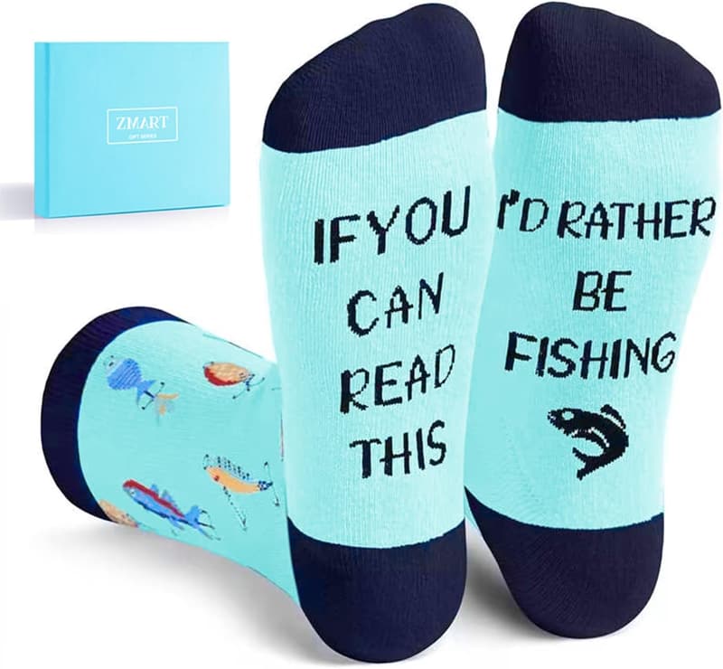 Outdoorsman Funny Socks for Men & Women - Great Holiday Gift