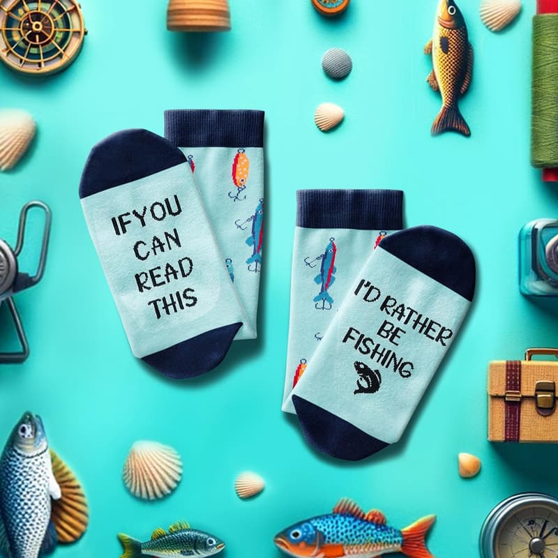 Outdoorsman Funny Socks for Men & Women - Great Holiday Gift