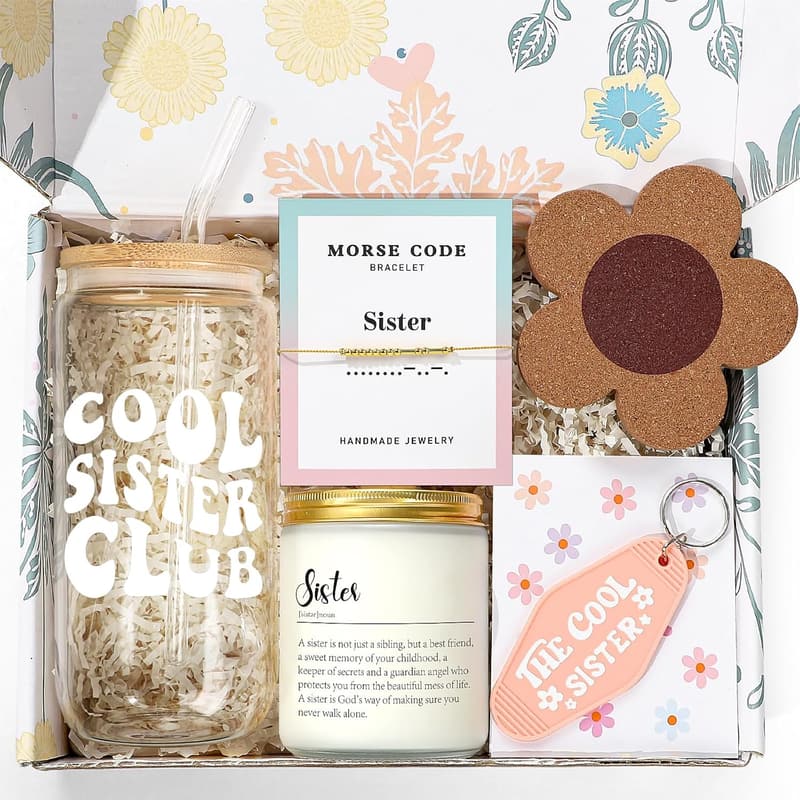 Sister Birthday Gift - Unique Presents for Little & Big Sisters