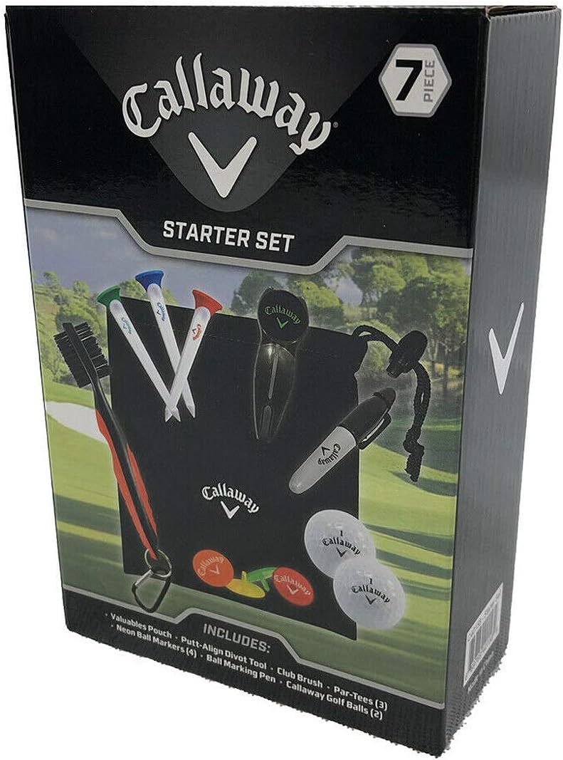Golf Accessories Gift Set with Club Brush & Divot Tool