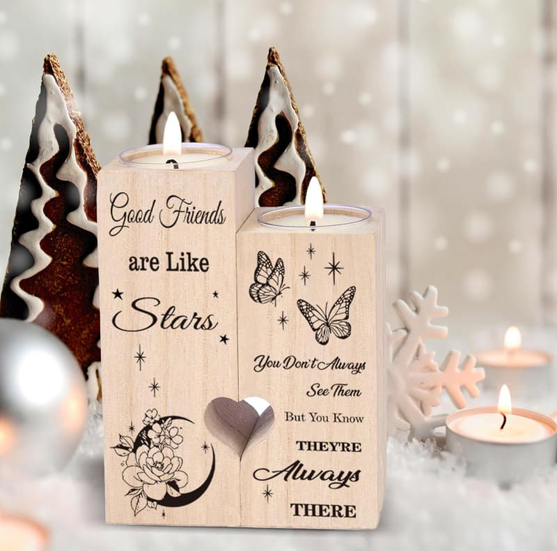 Creative Candlestick Birthday Gift for Women Friends