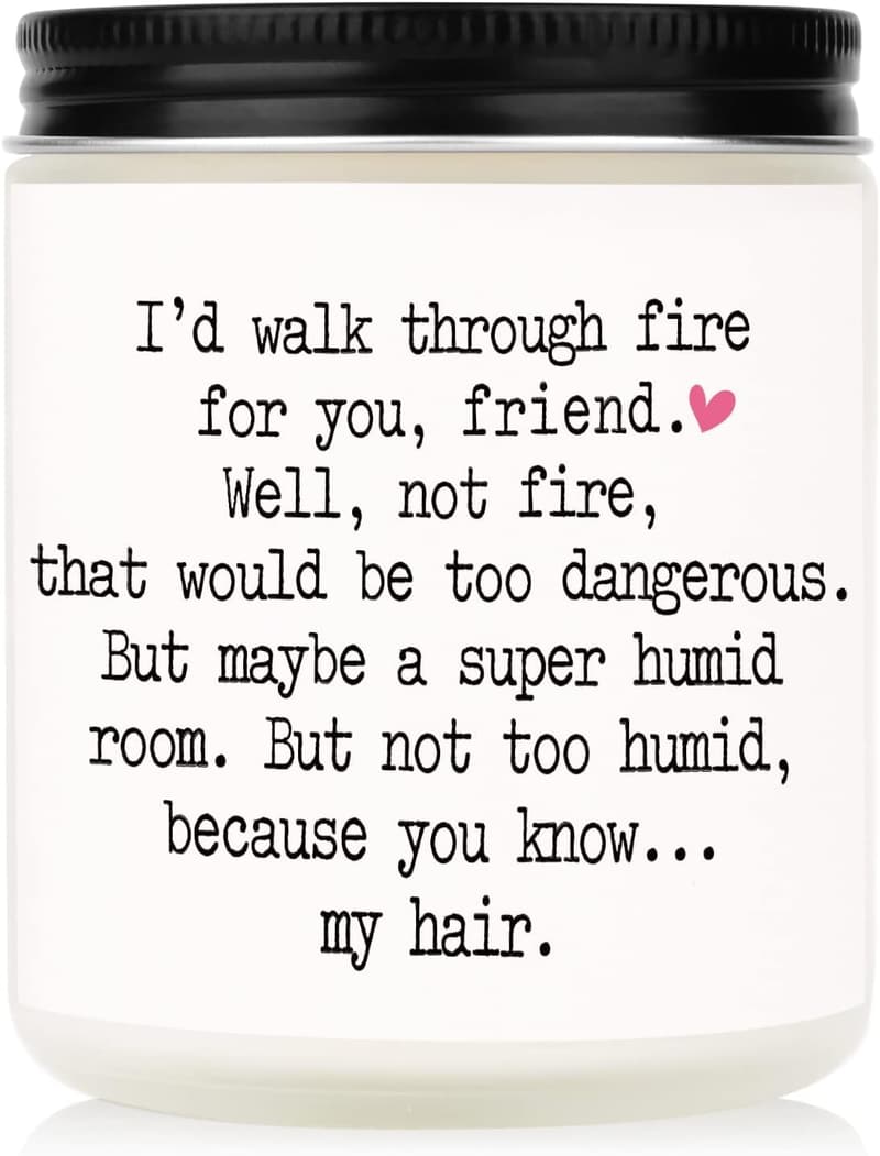 Funny Best Friend Candle - Handmade Gift for Women