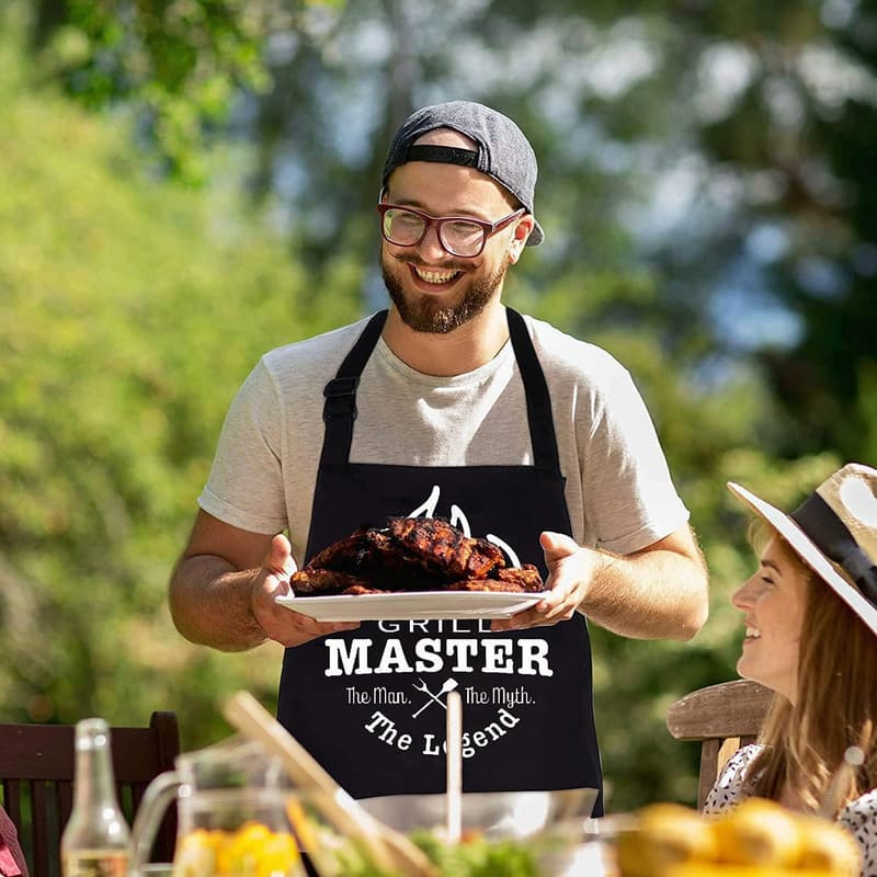 Father's Day Stainless Steel BBQ Grill Set with 31 Accessories