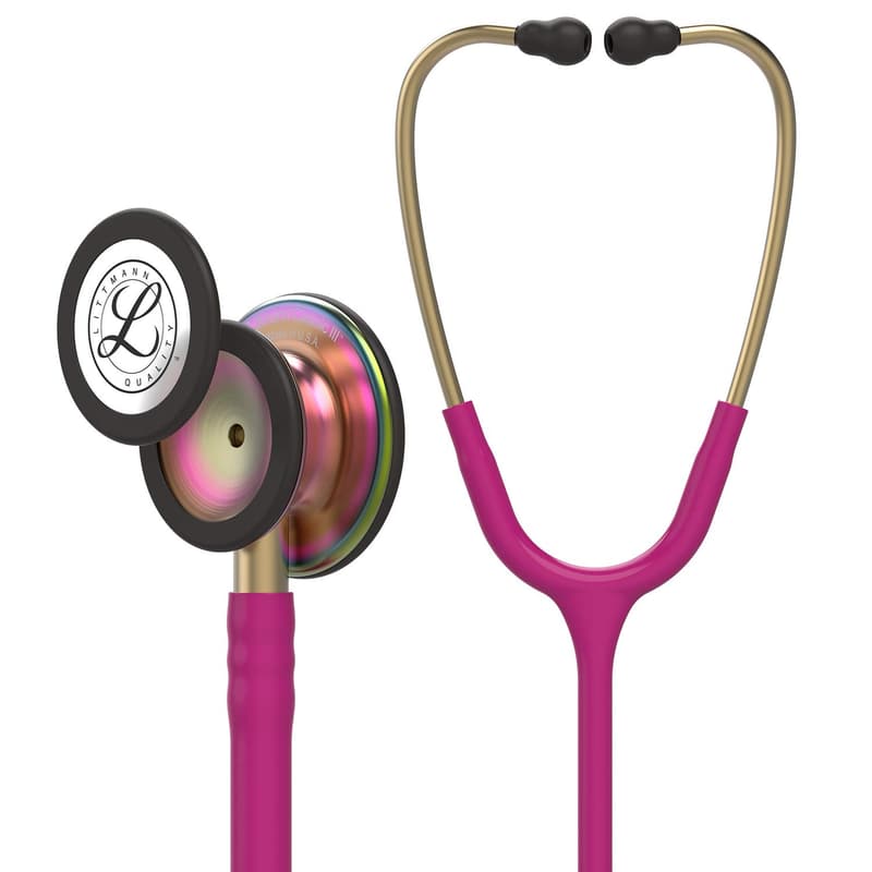 Littmann Classic III Stethoscope, Rainbow Chestpiece, 27