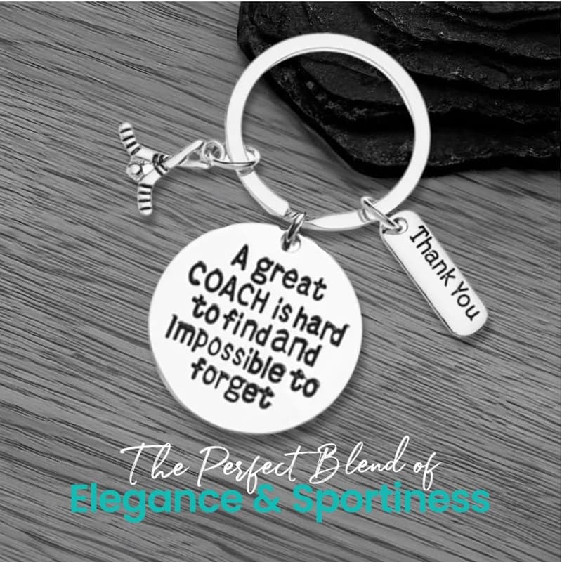 Hockey Coach Keychain – Infinity Collection Gift