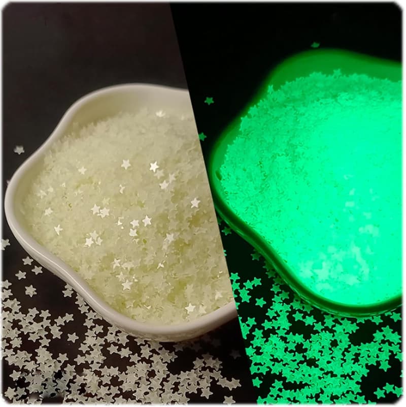 Luminous Glitter Stars Sequins for Nail Art & Crafts - 0.35oz