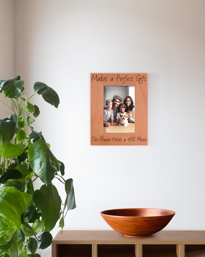 Hockey Coach Gift 2025 - Engraved Wood Photo Frame