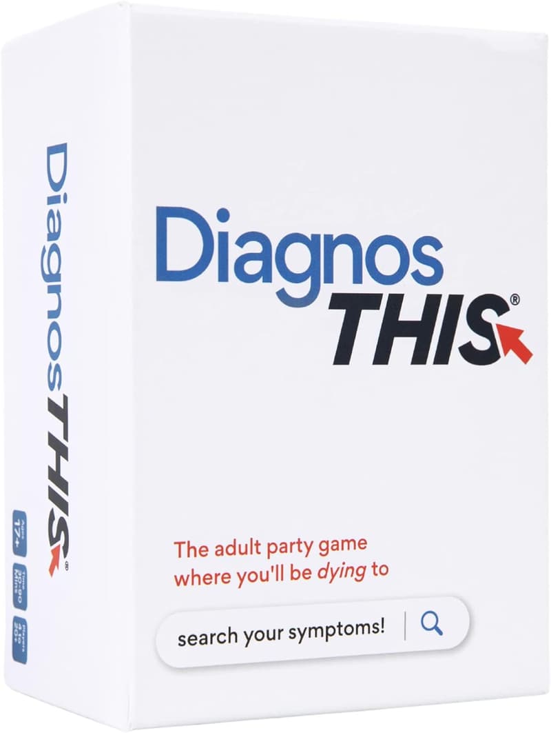 Funny Party Game for Adults: DiagnosThis Card Game