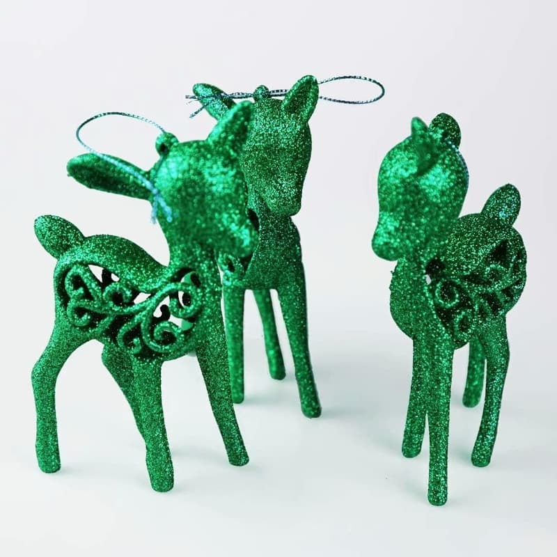 Emerald Green Glitter Powder for Crafts and Decorations