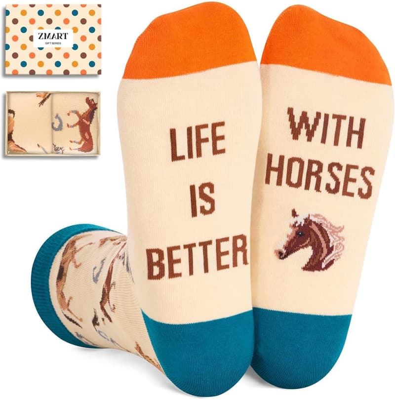 Funny Goat Socks for Women - Unique Gifts for Men