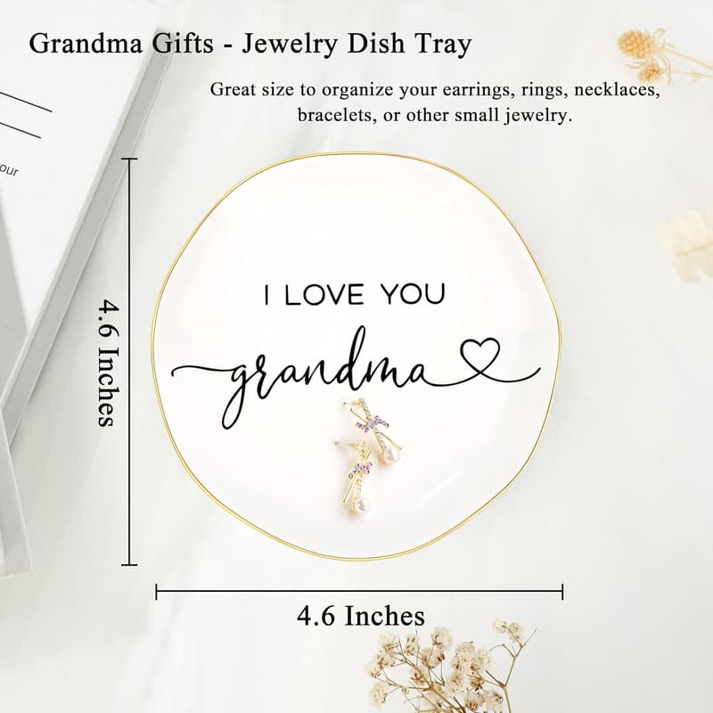 Birthday Gift Basket Set for Grandma – 5 Unique Items
