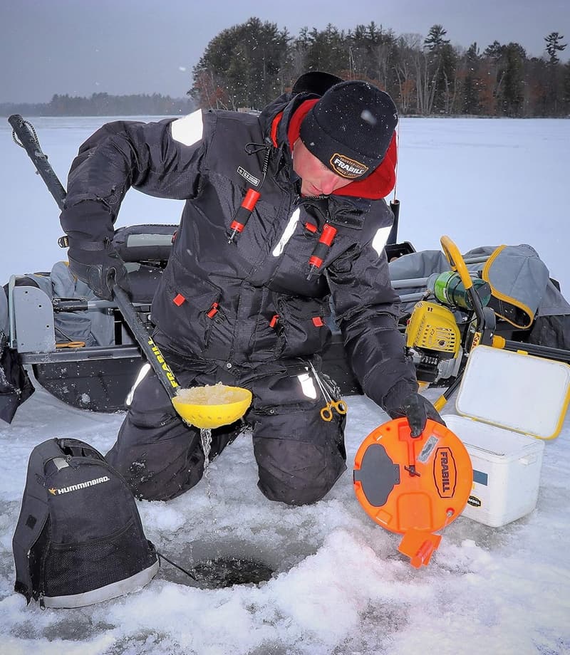 Extra-Large Ice Scooper Ladle for Ice Fishing