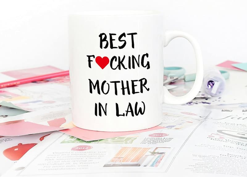 Funny Mother-in-Law Coffee Mug - 11oz Gift for Mother's Day