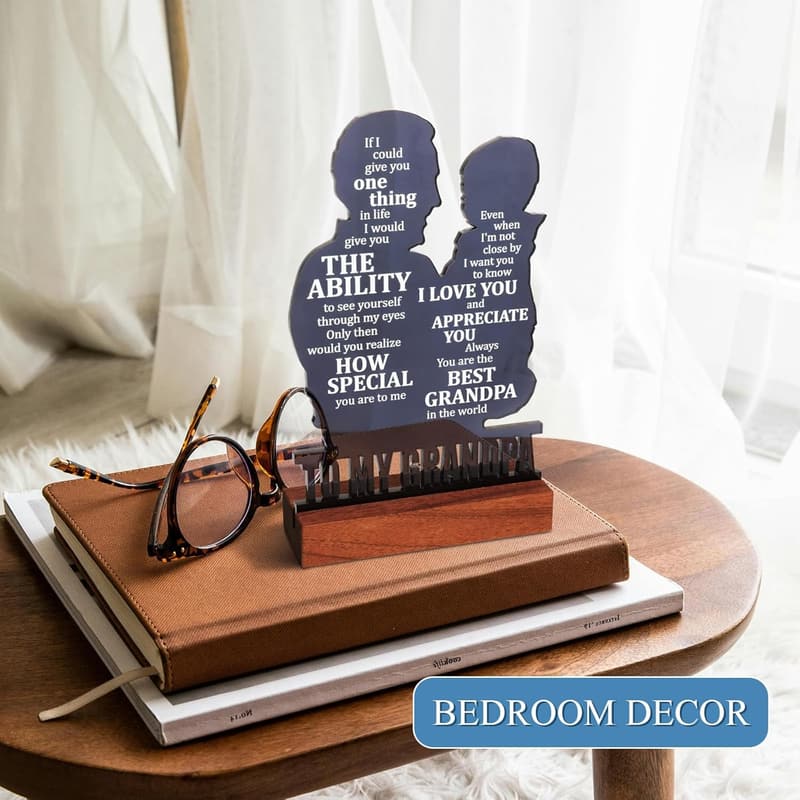 Grandpa's Birthday Gift: Personalized Items for Grandchildren