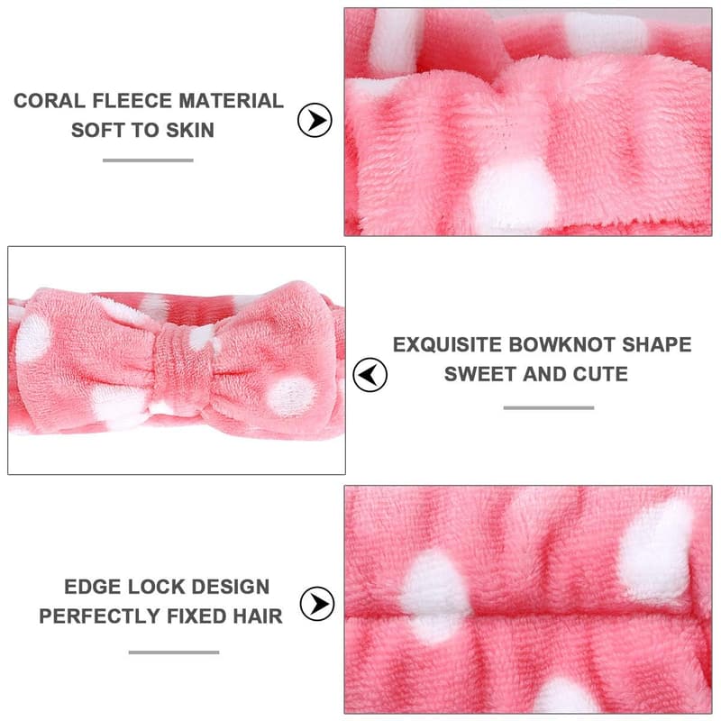 Adjustable Soft Skincare Headband – Comfortable & Cute Patterns