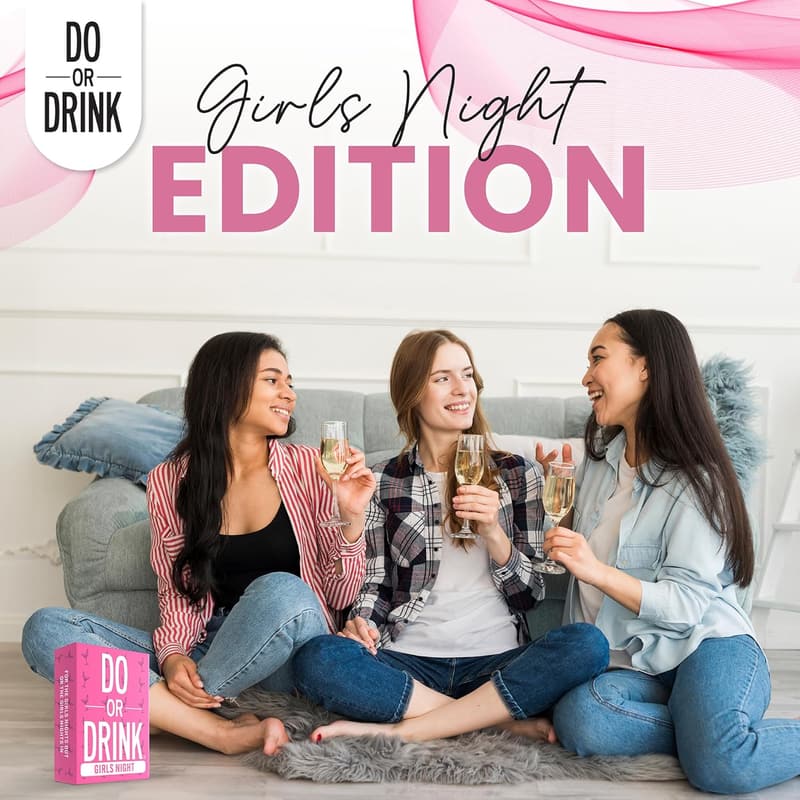 Bachelorette Party Do or Drink Game Set with 250 Cards