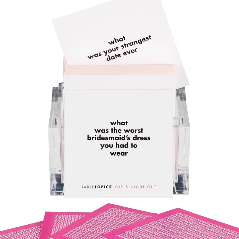 Girls Night Out Conversation Starter Card Game - 135 Cards