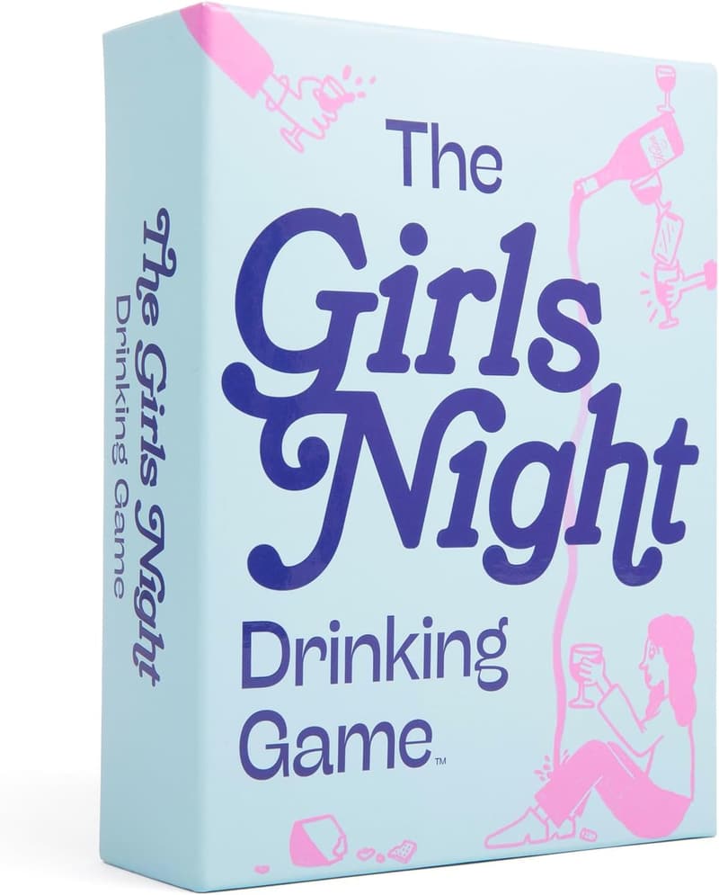 Girls Night Drinking Game for Bachelorette Parties and Group Fun