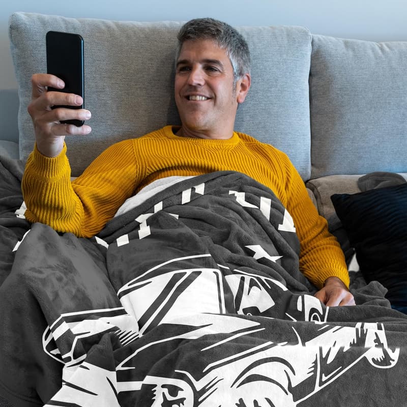 Funny Blanket Gift for Men - 50