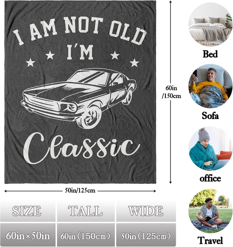 Funny Blanket Gift for Men - 50