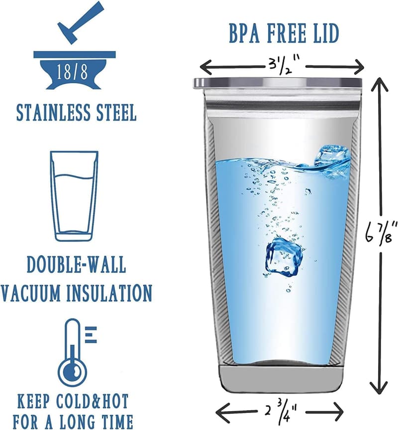 Retirement Gift - Engraved 20 oz Black Tumbler for Men