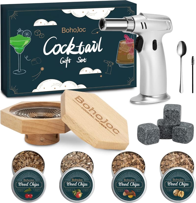 Father's Day Bourbon Whiskey Smoker Kit for Men