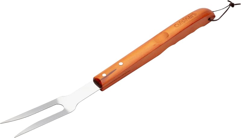 Durable 13-Piece Wooden Grill Tool Set for Men