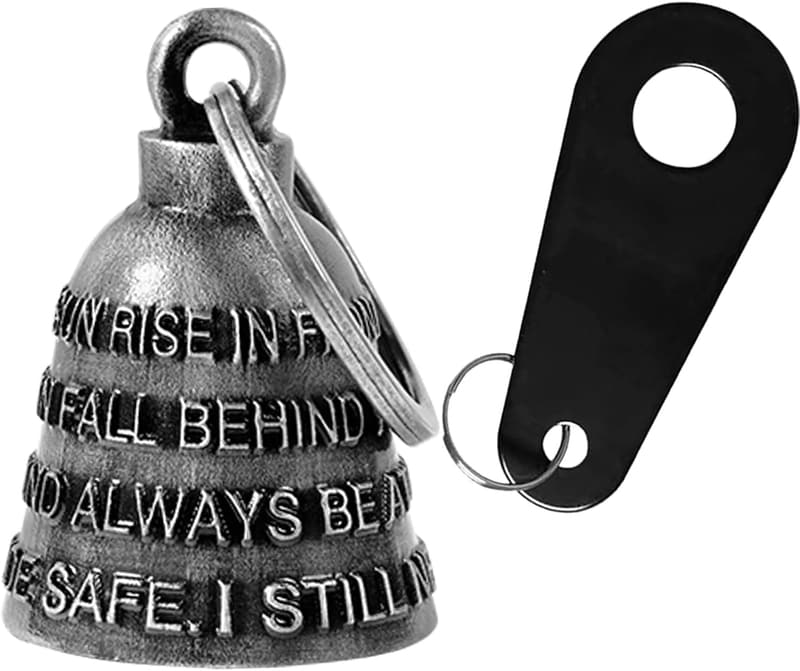 Good Luck Guardian Angel Biker Bell for Riders