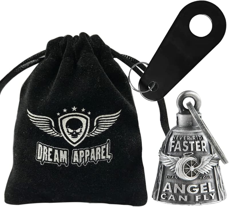 Biker Bell Guardian Angel for Riders - Good Luck Gift