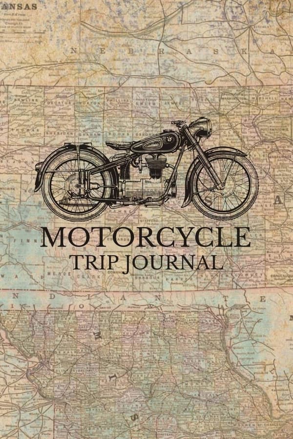 Biker Travel Journal: Motorcycle Trip Log with Writing Prompts