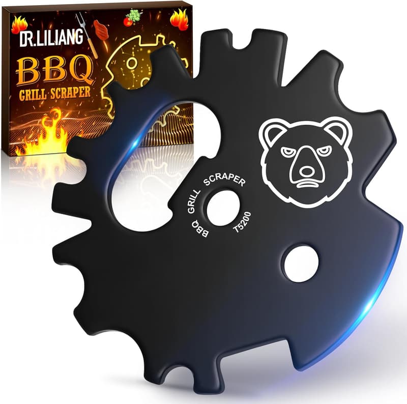BBQ Grill Scraper: Unique Kitchen Gadget for Men