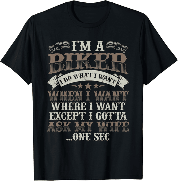 Funny Motorcycle Lover T-Shirt for Men