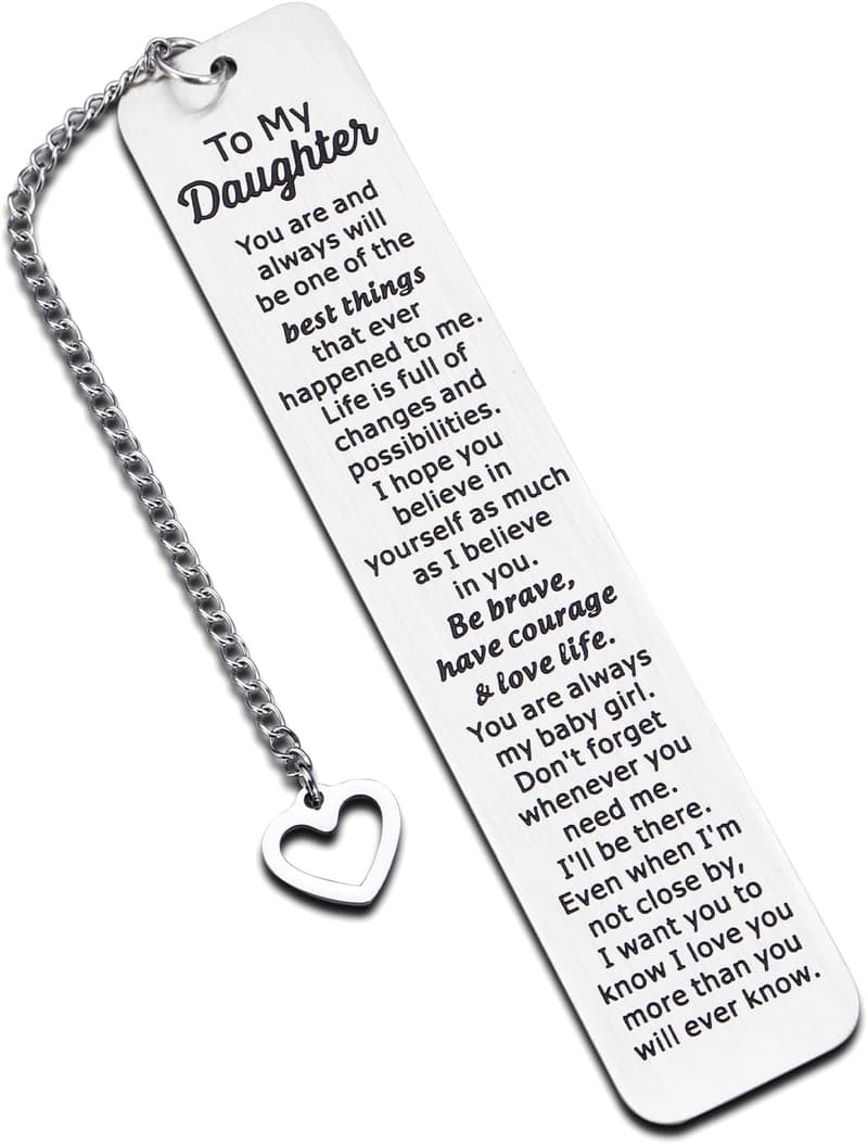 Birthday Gift Inspirational Bookmark for Girls