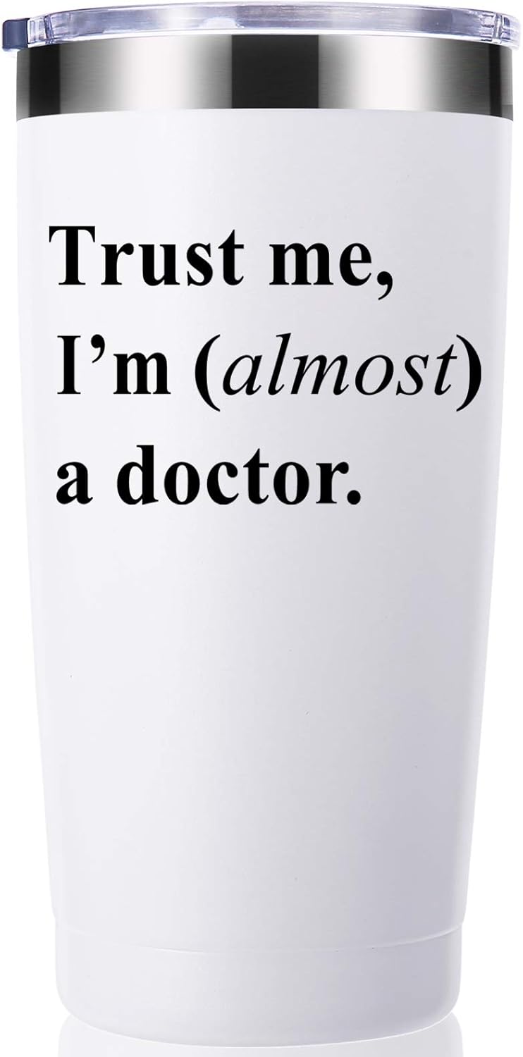 Thank You Tumbler for Doctors - 20 oz Travel Mug