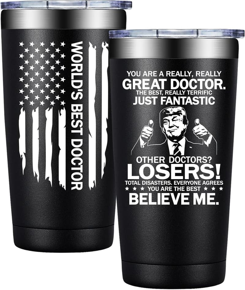 Doctor Graduation 20oz Tumbler - Appreciation Gift for Doctors