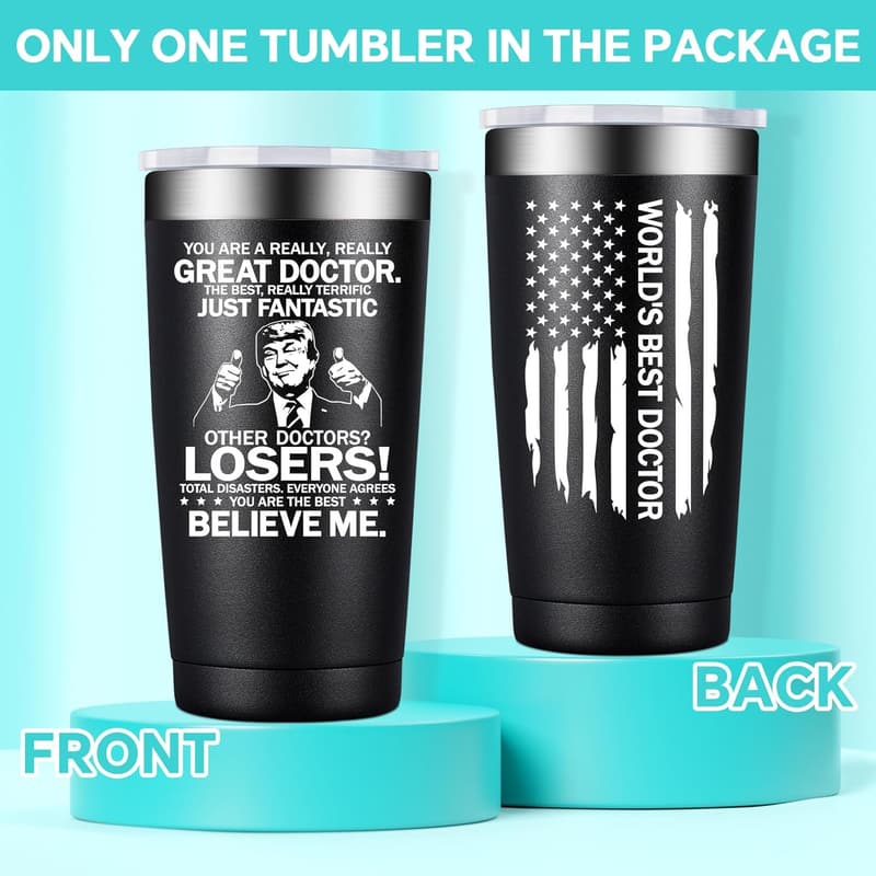 Doctor Graduation 20oz Tumbler - Appreciation Gift for Doctors