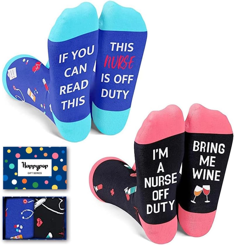 EMT Nurse Gift - Doctor & Vet Tech Socks