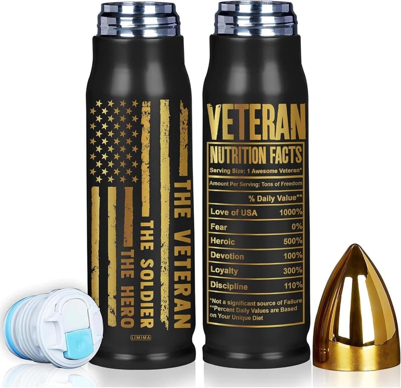 Veteran Tumbler – Ideal Gift for Father's Day and Veterans Day