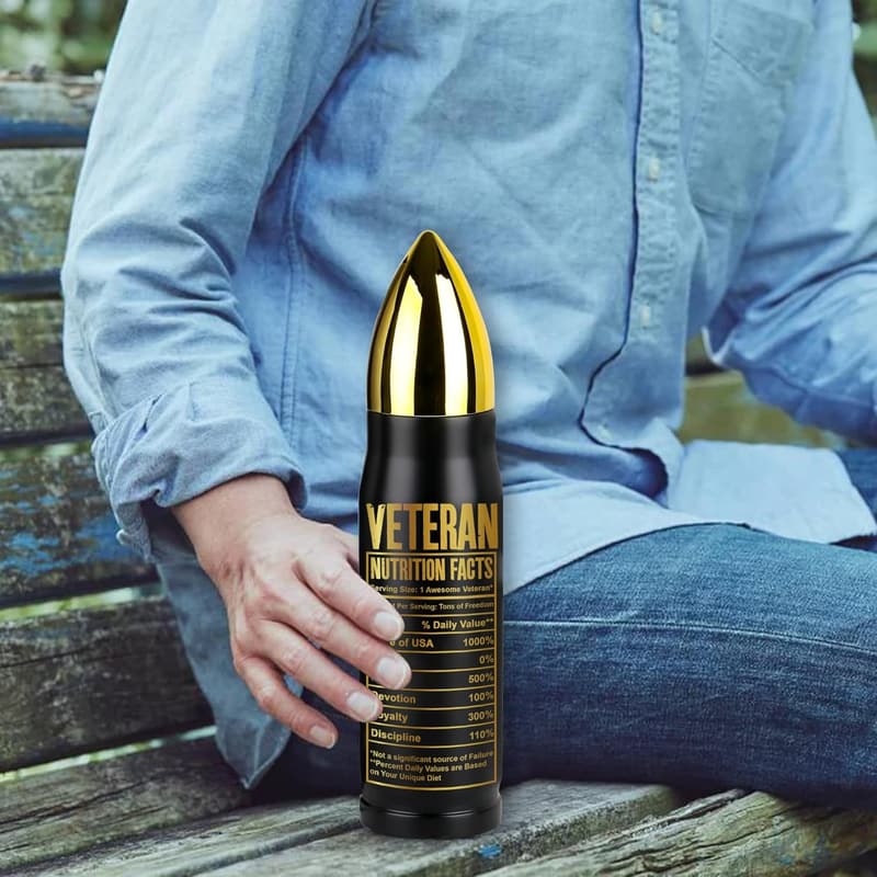 Veteran Tumbler – Ideal Gift for Father's Day and Veterans Day
