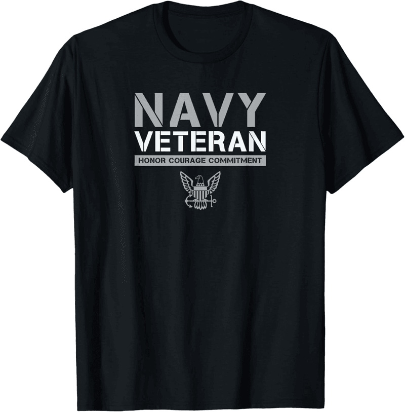 Veteran Honor Courage Commitment T-Shirt - US Navy