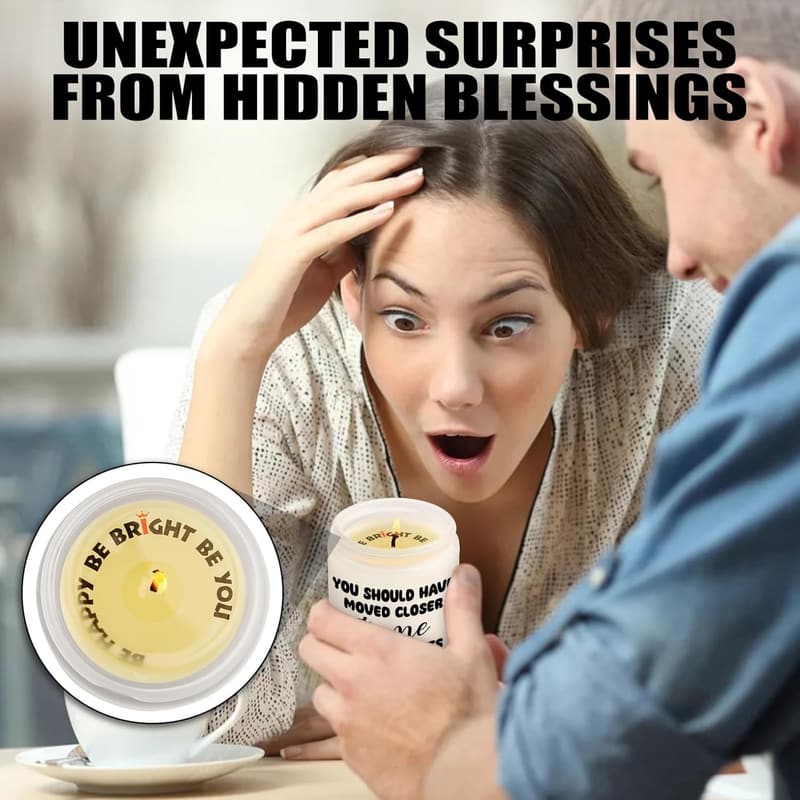 Funny Housewarming Candle - Lavender Scented Decor Gift