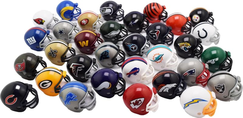 NFL 32-Piece Gumball Helmet Tracker Set - 2023 Edition