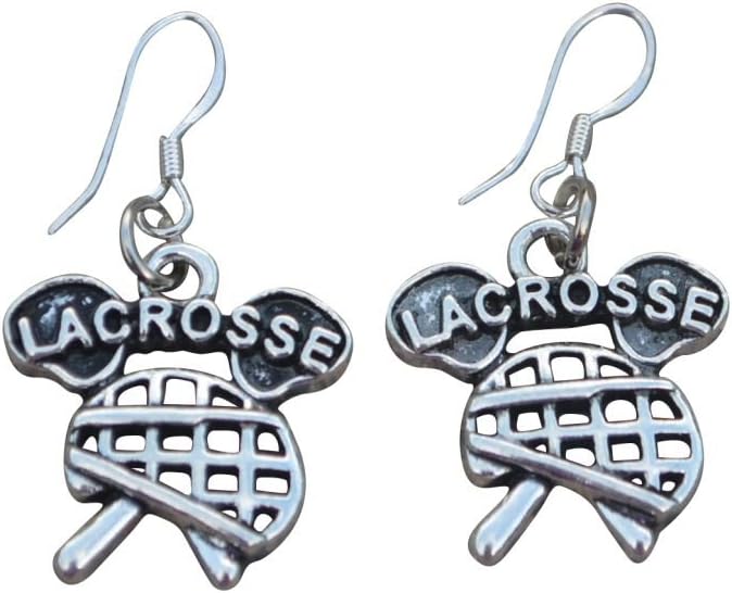 Lacrosse Earrings for Girls - Gift for Players & Coaches