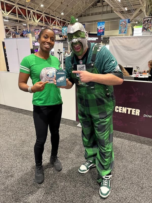 Philadelphia Eagles Football Card Game for Kids & Family Fun