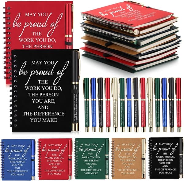 Employee Appreciation Gift Set: Inspiring Journals & Pens