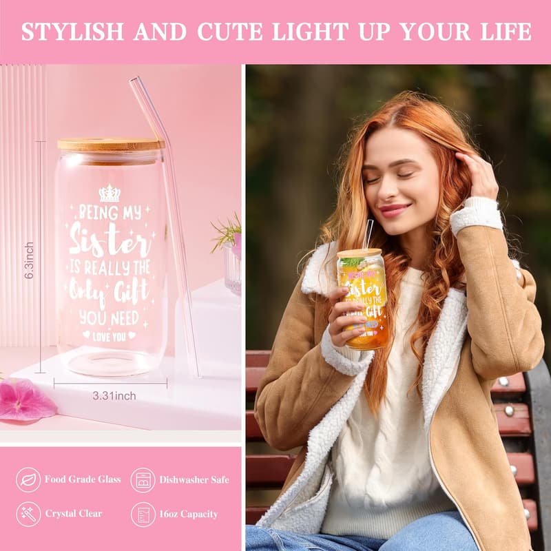 Unique Birthday Gifts for Women & Girls - Pink Friendship Keepsake