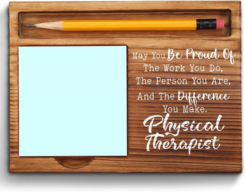 Physical Therapist Appreciation Gift – Self-Stick Note Pad Holder