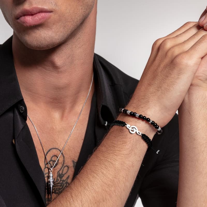 Music Teacher Appreciation Bracelet with Guitar Note Design