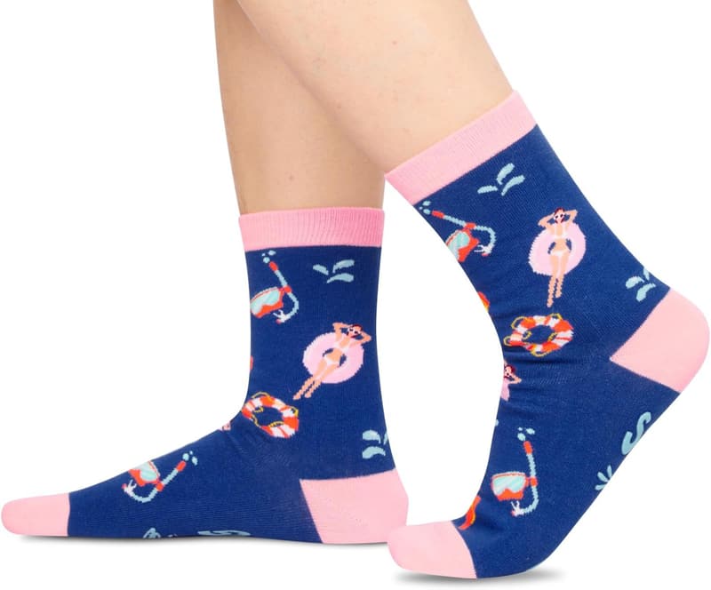 Cheerleader Socks - Funny Athletic Gift for Girls