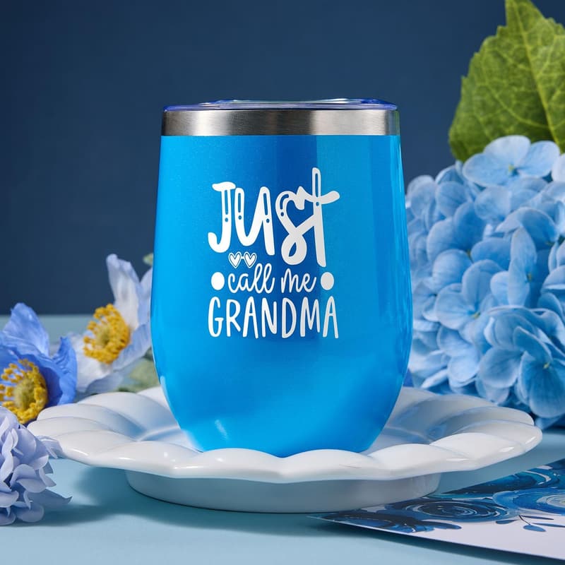 Grandma Gift Basket with Blanket for Mother's Day